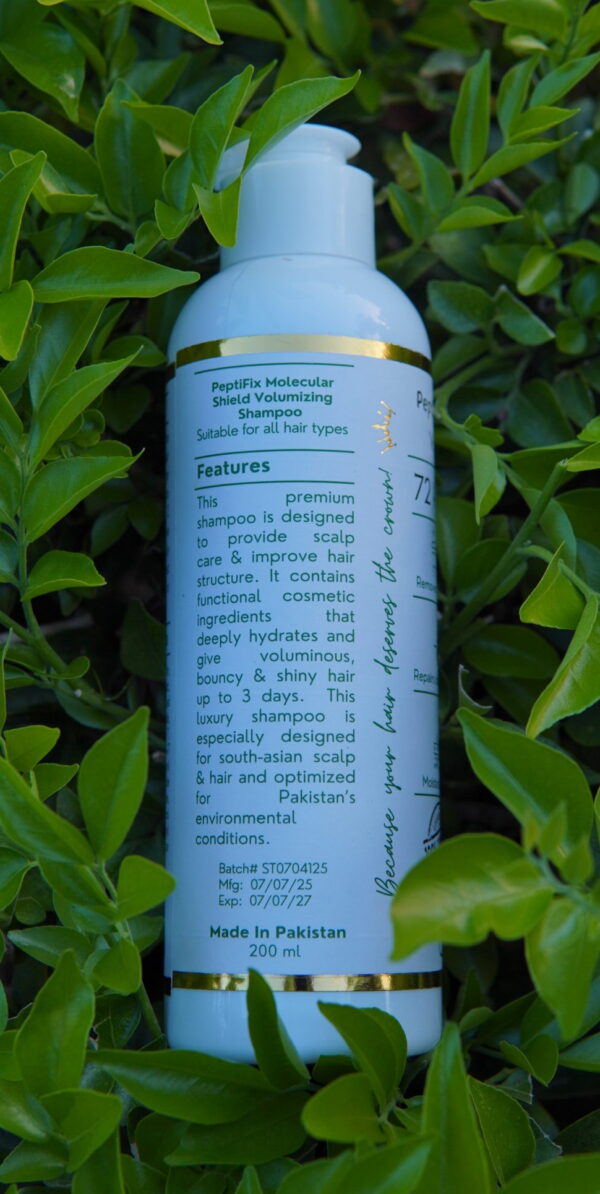 PeptiFix Molecular Shield Volumizing Shampoo - Image 4